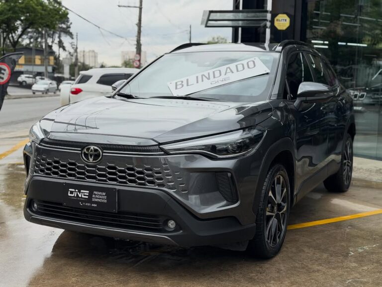 BLINDAGEM COROLLA CROSS: SEGURANÇA NÍVEL 3A SEM PERDER CONFORTO, ECONOMIA E VALOR DE REVENDA